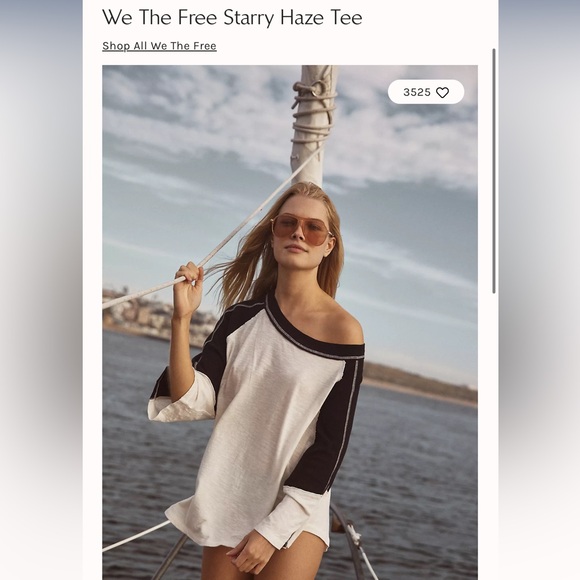 Body Free People In My Tee, Or Jaune, Col Rond, Manches Courtes, Coton Jersey, Taille L, Neuf